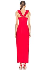 Maygel Coronel Sortilegio Dress in Red, view 3, click to view large image.