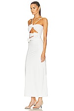 Maygel Coronel Veranera Dress in Off White, view 3, click to view large image.