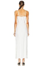 Maygel Coronel Veranera Dress in Off White, view 4, click to view large image.