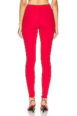 Maygel Coronel Galera Pant in Red, view 3, click to view large image.