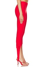 Maygel Coronel Asteria Legging in Red, view 3, click to view large image.