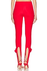 Maygel Coronel Asteria Legging in Red, view 4, click to view large image.