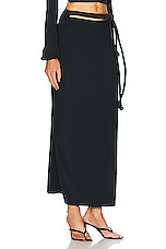 Maygel Coronel Sinara Skirt in Black, view 2, click to view large image.