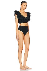 Maygel Coronel Mila Bikini Set in Black, view 2, click to view large image.