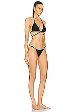 Maygel Coronel Brio Bikini Set in Black, view 2, click to view large image.