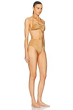Maygel Coronel Atolon Bikini Set in Champagne, view 2, click to view large image.
