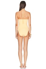 Maygel Coronel Fiora One Piece Swimsuit in Melon, view 3, click to view large image.
