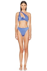 Maygel Coronel Nechi Bikini Set in Island Blue, view 1, click to view large image.