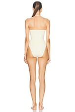 Maygel Coronel Arcadia One Piece Swimsuit in Vanilla, view 3, click to view large image.