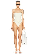 Maygel Coronel Arcadia One Piece Swimsuit in Vanilla, view 4, click to view large image.