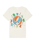 Madeworn Grateful Dead Tee in Vintage White, view 1, click to view large image.