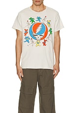 Madeworn Grateful Dead Tee in Vintage White, view 3, click to view large image.