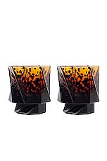 MAX ID NY Ghost Tumbler Pair in Leopard, view 1, click to view large image.