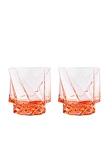 MAX ID NY Ghost Tumbler Pair in Pink, view 1, click to view large image.