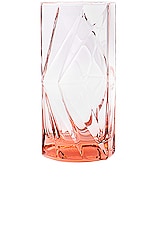 MAX ID NY Ghost Highball Glass Pair in Pink, view 2, click to view large image.