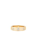 MEGA Chambers Ring in 14k Yellow Gold Plated, view 1, click to view large image.