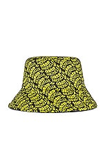 Moncler Genius x Adidas Bucket Hat in Olive, view 2, click to view large image.