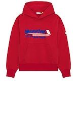 Moncler Genius X Palm Angels Hoody in Red | FWRD