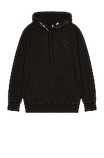 Moncler Genius 1952 Hoodie Sweater in Black, view 1, click to view large image.