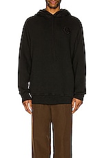 Moncler Genius 1952 Hoodie Sweater in Black, view 3, click to view large image.