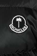Moncler Genius 8 Moncler Palm Angels Wharram Jacket in Black, view 3, click to view large image.