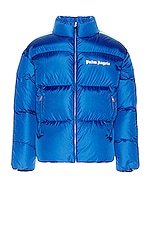 Moncler Genius 8 Moncler Palm Angels Rodman Jacket in Blue, view 1, click to view large image.