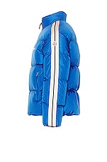 Moncler Genius 8 Moncler Palm Angels Rodman Jacket in Blue, view 3, click to view large image.