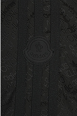 Moncler Genius x Adidas Alpbach Jacket in Black, view 5, click to view large image.