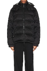Moncler Genius x Adidas Alpbach Jacket in Black, view 6, click to view large image.