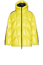 Moncler Genius x Adidas Beiser Jacket in Yellow, view 1, click to view large image.
