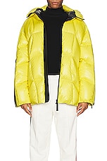 Moncler Genius x Adidas Beiser Jacket in Yellow, view 7, click to view large image.