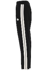 Moncler Genius x Palm Angels Sweatpants in Black, view 3, click to view large image.