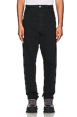 Moncler Genius x Fragment Trousers in Black, view 4, click to view large image.