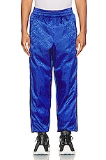 Moncler Genius x Adidas Trousers in Blue, view 5, click to view large image.