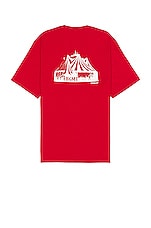 Moncler Genius x Fragment SS T-Shirt in Red, view 2, click to view large image.