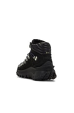 Moncler Genius x Fragment Trailgrip High GTX Low Top Sneaker in Black, view 3, click to view large image.