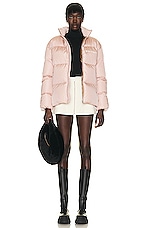 Moncler Genius x Palm Angels Rodman Jacket in Pink, view 6, click to view large image.