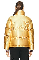 Moncler Genius x Palm Angels Keon Jacket in Gold, view 5, click to view large image.