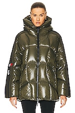 Moncler Genius x Adidas Beiser Jacket in Olive, view 2, click to view large image.