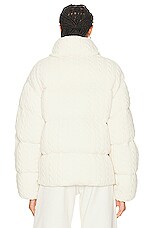 Moncler Genius x Palm Angels Dendrite Jacket in White, view 5, click to view large image.