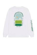 Tシャツ・カットソー Malbon Golf M mesh mix long sleeve t-shirt WHITE MAN M4321PT Genuine Malbon Golf M MESH MIX LONG SLEEVE T-SHIRT LIGHT
