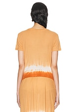 Miu Miu Short Sleeve Top in Cammeo & Caramello, view 4, click to view large image.