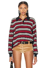 Miu Miu Striped Top | Green | FARFETCH