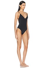 Miu Miu One Piece Swimsuit in Nero, view 2, click to view large image.
