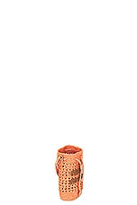 Miu Miu Crochet Crossbody Bag in Tulipano & Cognac, view 5, click to view large image.