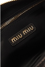 Miu Miu Pocket Shoulder Bag in Sabbia & Caffe, view 6, click to view large image.