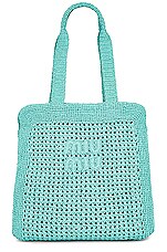 Women's Crochet Tote Bag by Miu Miu