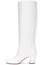 Miu Miu Heel Boot in Bianco, view 5, click to view large image.