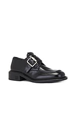 Miu Miu Loafer in Nero, view 2, click to view large image.