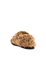Miu Miu Slingback Sandals in Cognac, view 3, click to view large image.